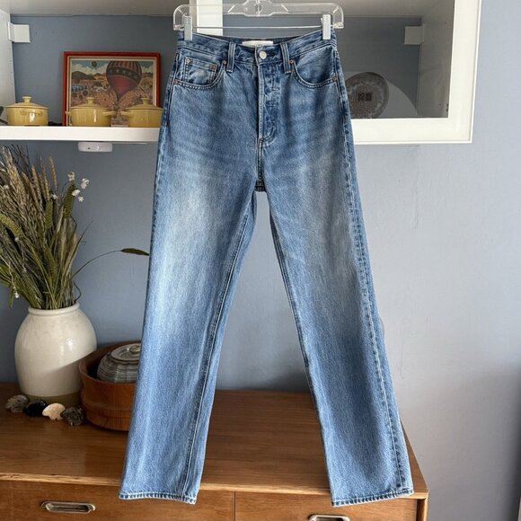Aritzia Denim Forum The Joni High Rise Loose Jeans 90’s Loose - Picture 3 of 9